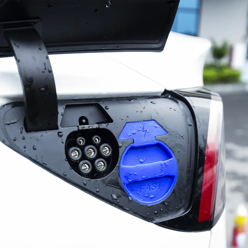Для Tesla Model 3 зарядный порт водонепроницаемый чехол пылезащитный украшение