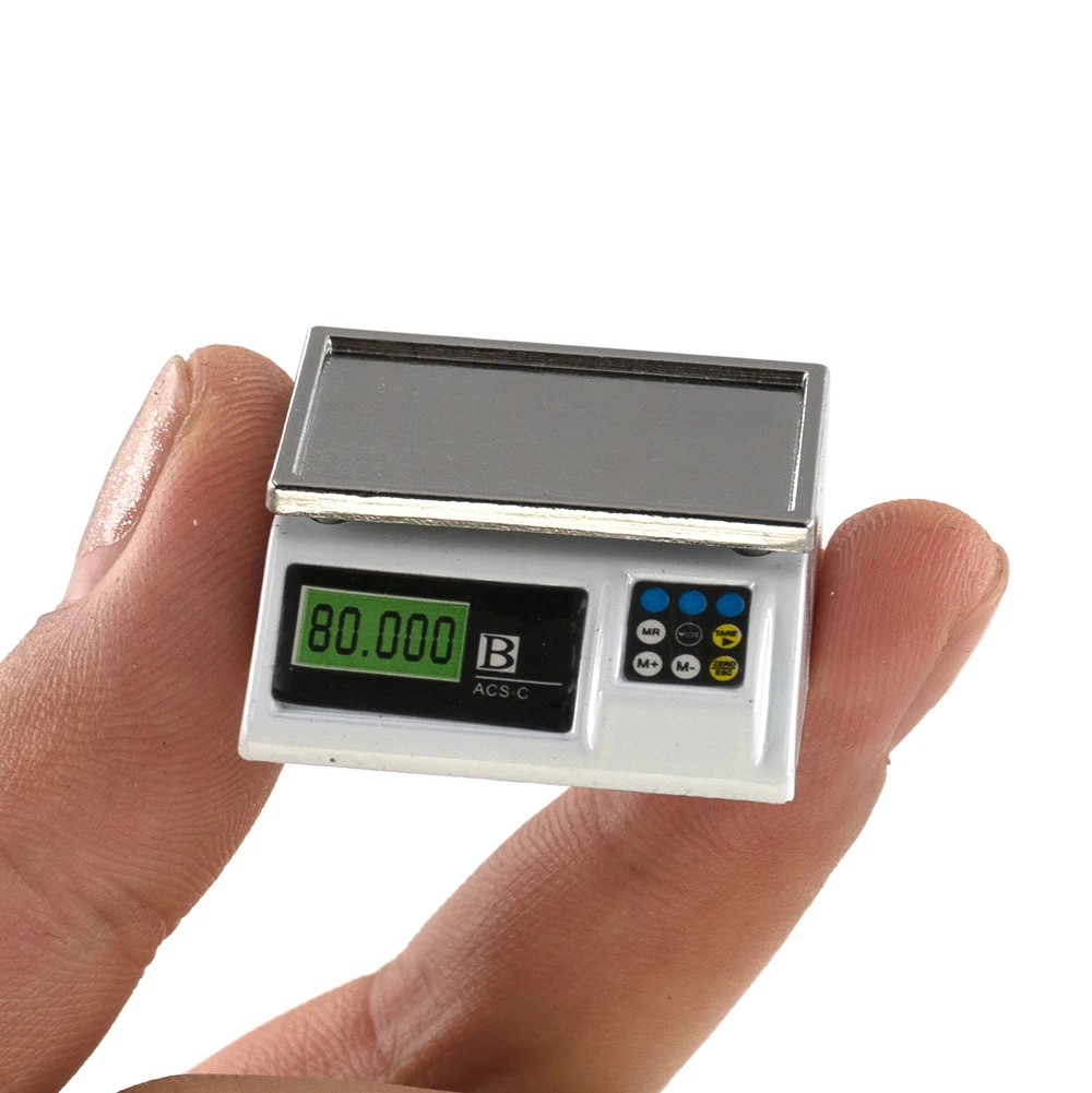 Миниатюрные аксессуары для кукольного домика металлические электронные