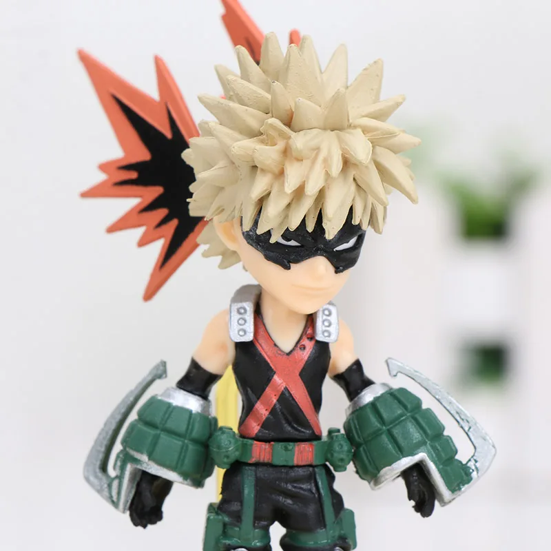 4 10 см 6 шт./компл. мой герой Академия мидория Izuku Bakugou Katsuki Todoroki Shouto Kirishima Eijiro no Hero Academ