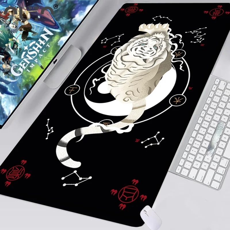 

Elements of Chinese Style Mouse Pad Tapis De Souris Non-Slip Table Keyboard Desk Mat Gamer PC Rubber Carpet Red Dragon Mousepad