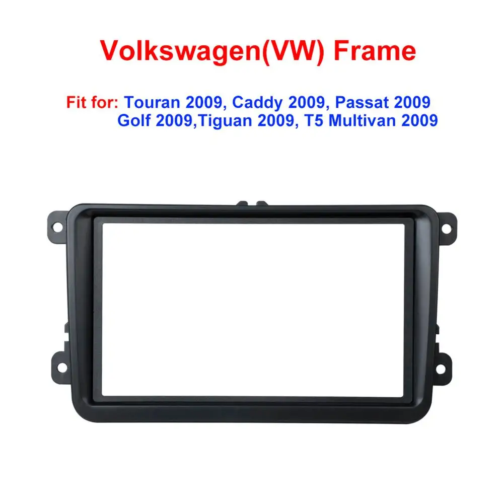 Двойной Din рамка автомобиля стерео радио фасции панель DVD плеер набор для