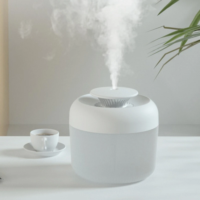 

2.4L Large Capacity USB Ultrasonic Air Humidifiers 7 Color LED Lamp Aroma Home Office Car Mist Aroma Diffusers