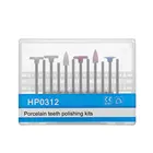 HP0312 фарфоровый набор для полировки зубов, используемый для стоматологических низкоскоростных зубов, отбеливания зубов, гигиены полости рта