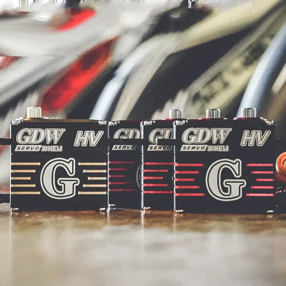 Servo digital GDW para helic&oacute;ptero y avi&oacute;n con control a distancia, dispositivo de metal, tama&ntilde;o est&aacute;ndar, remoto, modelo BLS992HV, BLS995HV, para carreras-4