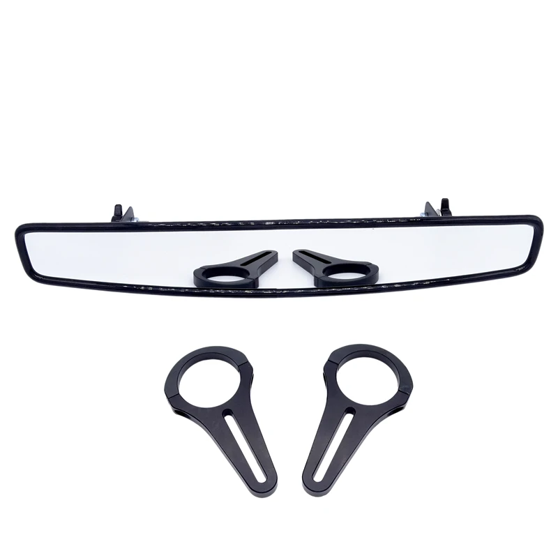 Выпуклое Автомобильное зеркало заднего вида с зажимом 1 75 дюйма 15 дюймов для