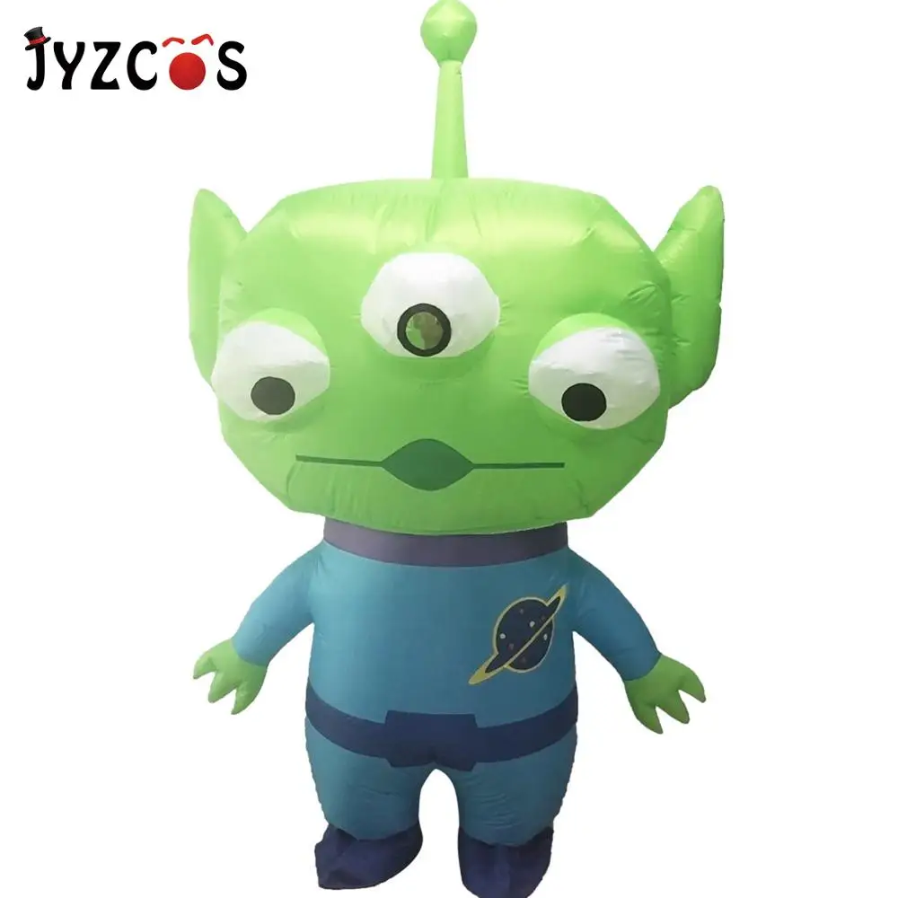JYZCOS Пурим Косплей Костюм трехглазный Монстр талисман надувные костюмы для