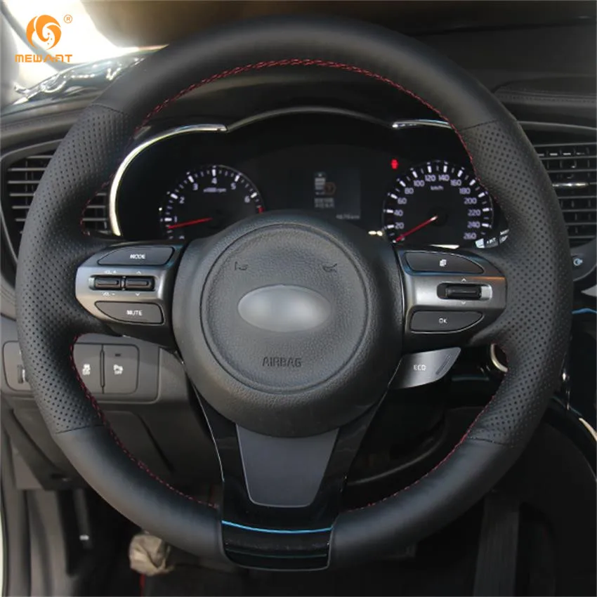 MEWANT черная натуральная кожа фотосессия для Kia K5 Optima 2014 2015 аксессуары интерьера