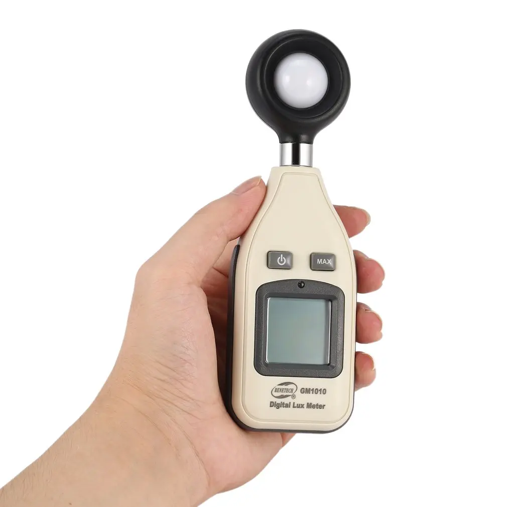 BENETECH GM1010 сплит светильник Люксметр цифровая Подсветка 0 ~ 200000 лк измеритель