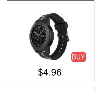 Кожаный ремешок FOHUAS Crazy horse для samsung gear s3, наручные Смарт-часы, ремешок, браслет, ремешок для iWatch