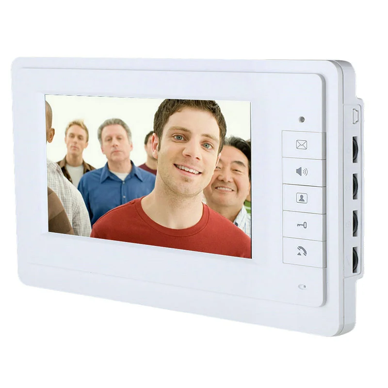 Видеодомофон проводной дверной звонок TFT 7 дюймов связь через Intercom 700TVL