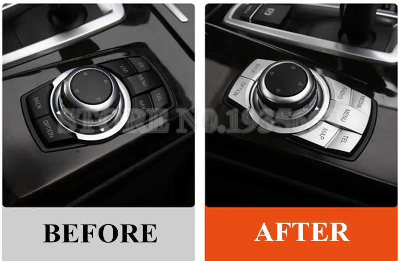 Внутренняя консоль iDrive мультимедийная кнопка крышка для BMW X5 E70 2010 2013 X6 E71 2014