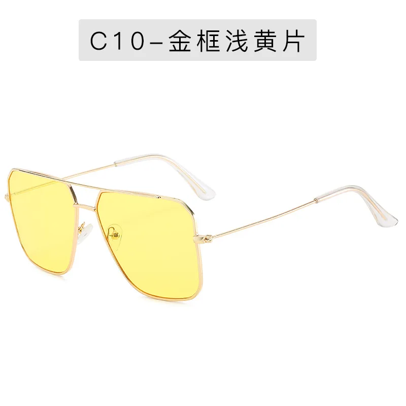 Очки солнцезащитные многогранные для мужчин и женщин UV-400 Классические брендовые