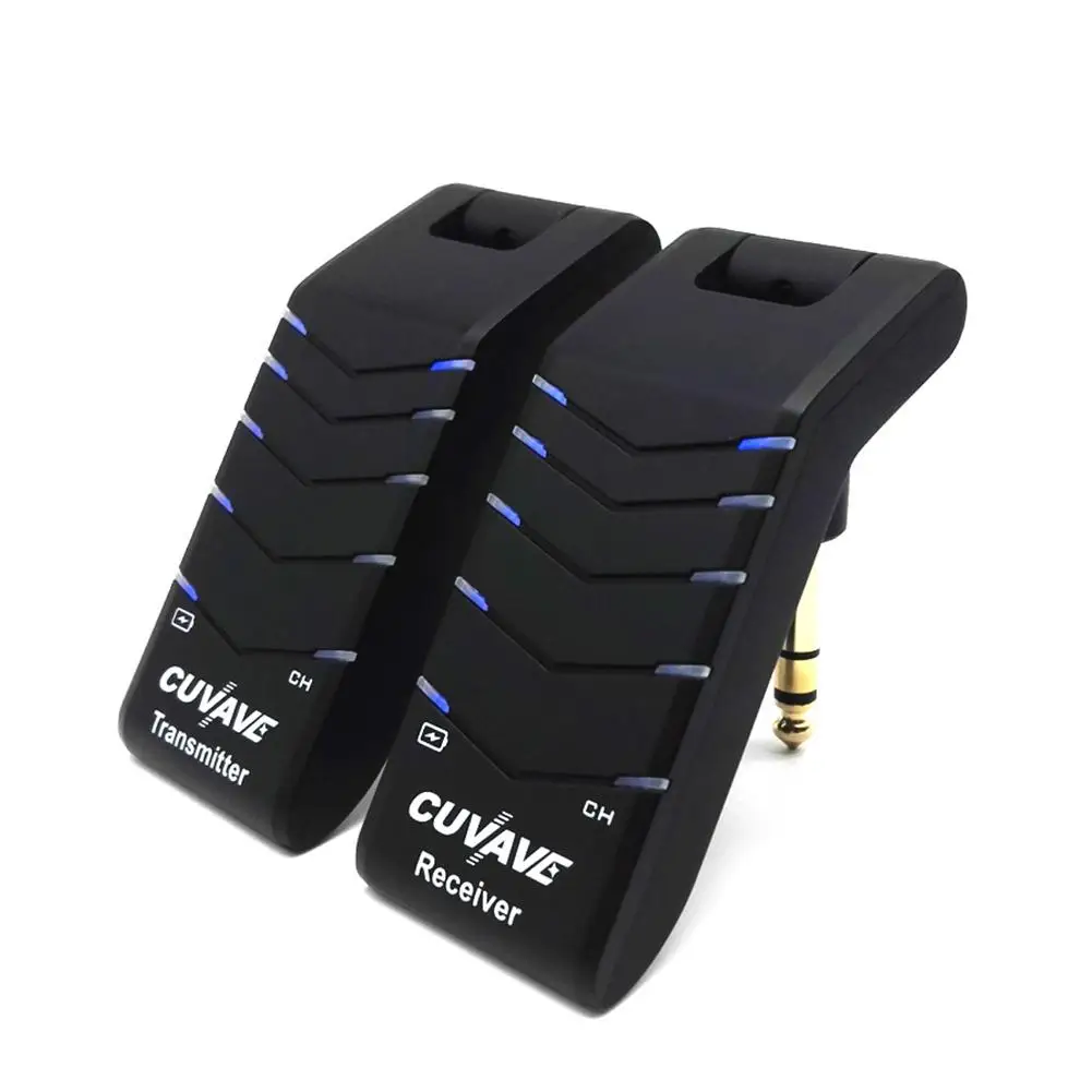 

2 Pcs/Set WP-4 Guitar Wireless Transmitter Receiver U-Section Pickup Guitar Stereo Electric Guitar