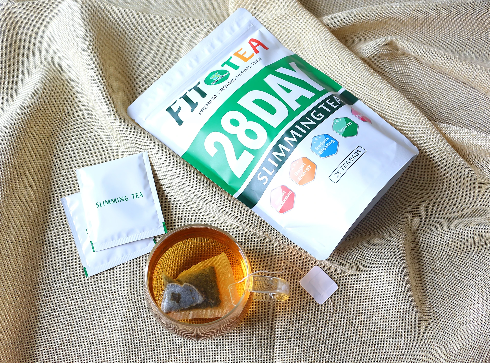 

28-day slimming tea, effective slimming and detoxification