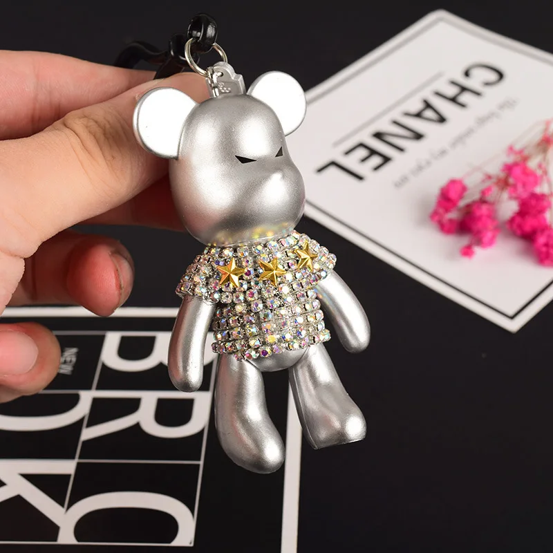 Модная ручная работа сделай сам ремесло горный хрусталь мультфильм Bomgom медведь