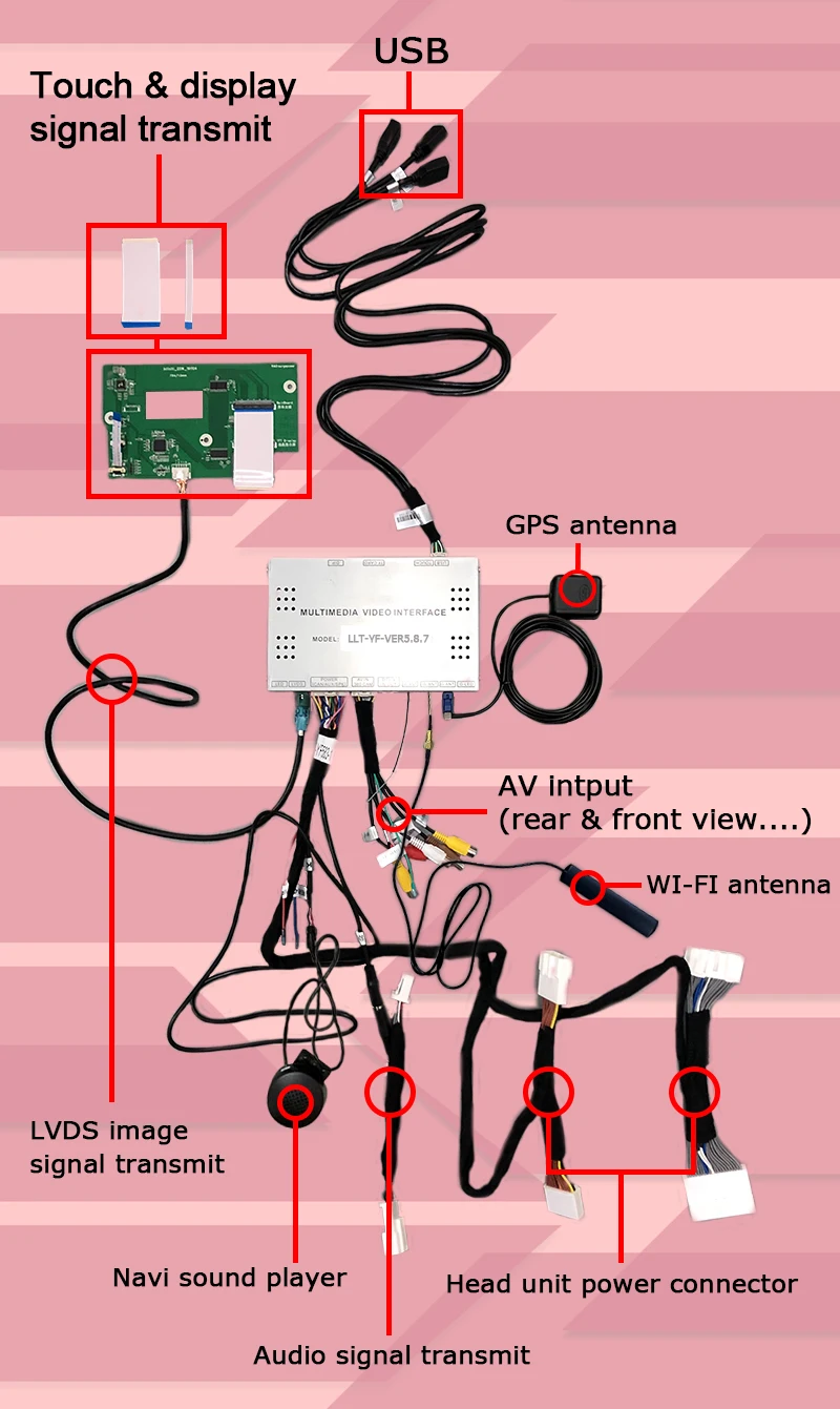 Интерфейс Android / carplay для Infiniti Q50 Q60 видеоинтерфейс с GPS навигацией youtube waze Яндекс. by