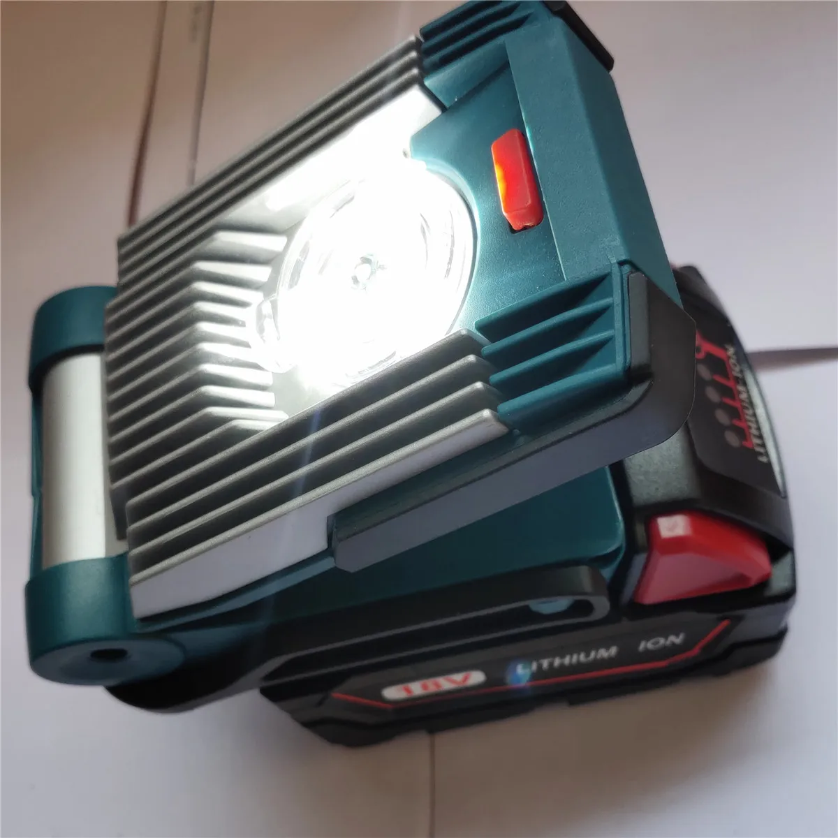 Литий ионный аккумулятор Батарея светодиодный рабочий светильник питания для