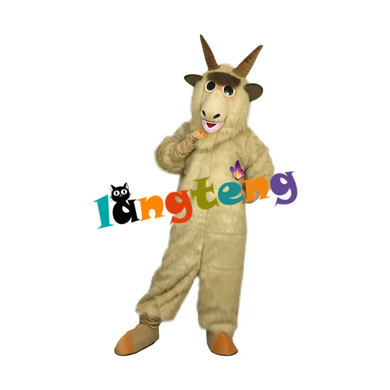 

988 Sheep Goat Mascot Costume Furry Animal Cartoon Adult Mascot Hot