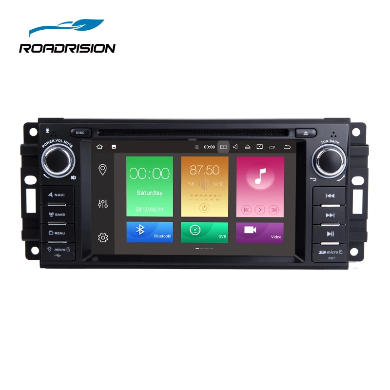 RoadRision Android 6 0 Автомобильный DVD GPS Радио Навигация для Jeep Cherokee Compass Commander Wrangler/DODGE