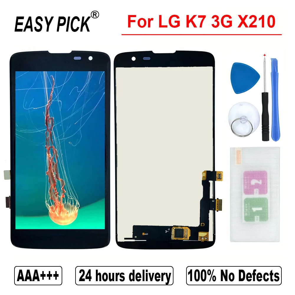 Для LG K7 3G X210 ЖК дисплей для LTE 4G MS330 AS330 K332 K330 X210DS L51AL L52VL|Экраны мобильных телефонов| |