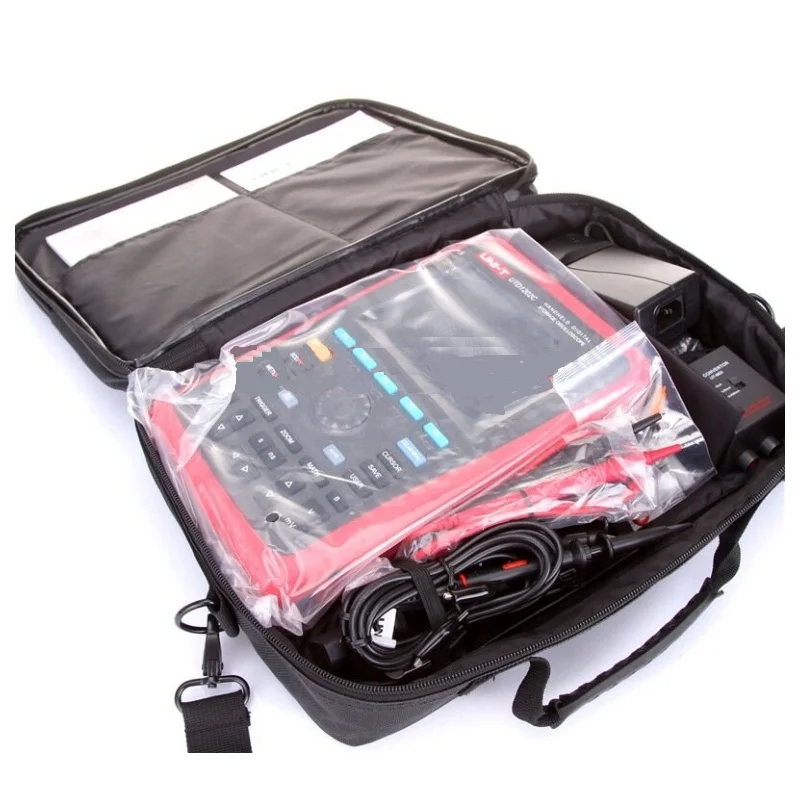 UNI T UTD1202C 2 канальный 200 МГц 1GS/s Портативный цифровой осциллограф с