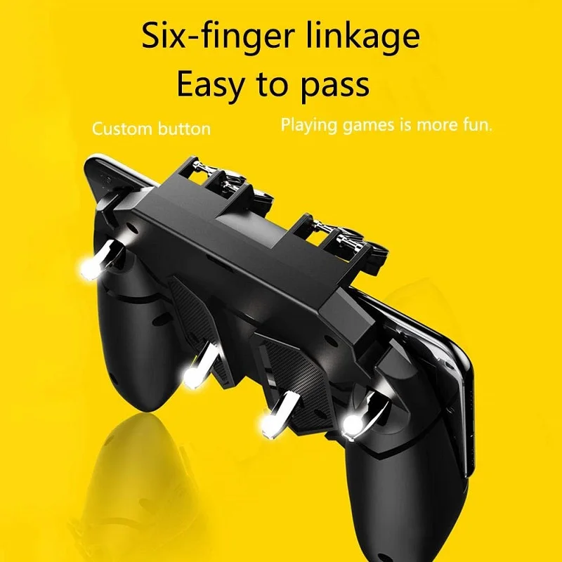 Периферия tetik pubg джойстик контроллер для samsung Android PUBG phone триггерный кнопки