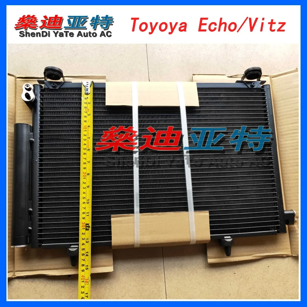Автомобильный Кондиционер конденсатор для Vitz Vios Yaku FUNCARGO ECHO NCP13-0037072 1999-2002(правый пептид