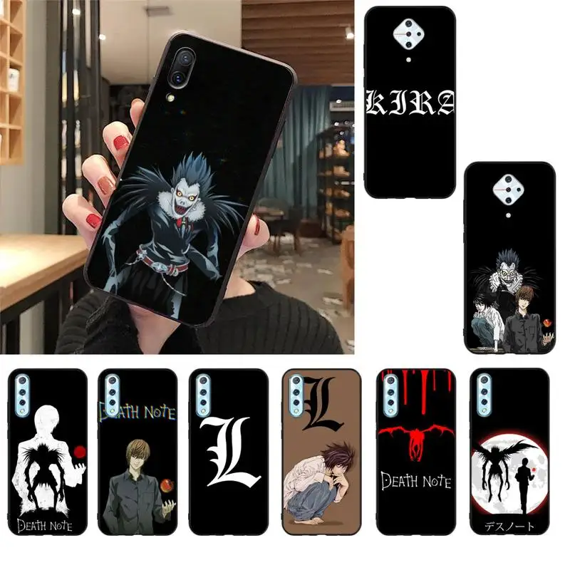 

YNDFCNB Death Note Ryuk kira Phone Case For Vivo V17 Neo Y91C Y11 Y19 Y17 Y15 U1 U3 V11i IQOO V11 V15 Pro V17