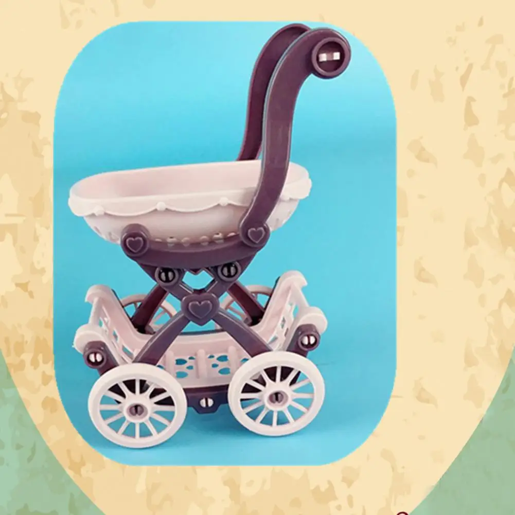 Детализированные эффективные аксессуары для кукол корзина покупок креативная