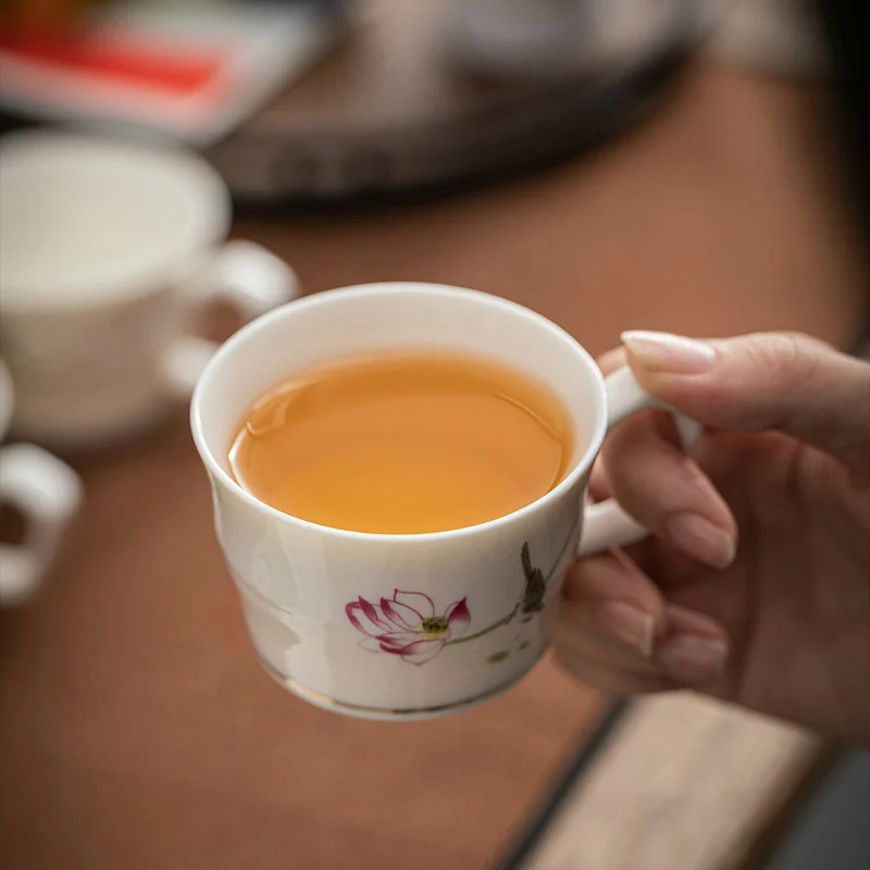 CHANSHOVA 100 мл керамическая кофейная чашка ручной росписи в китайском стиле чайные