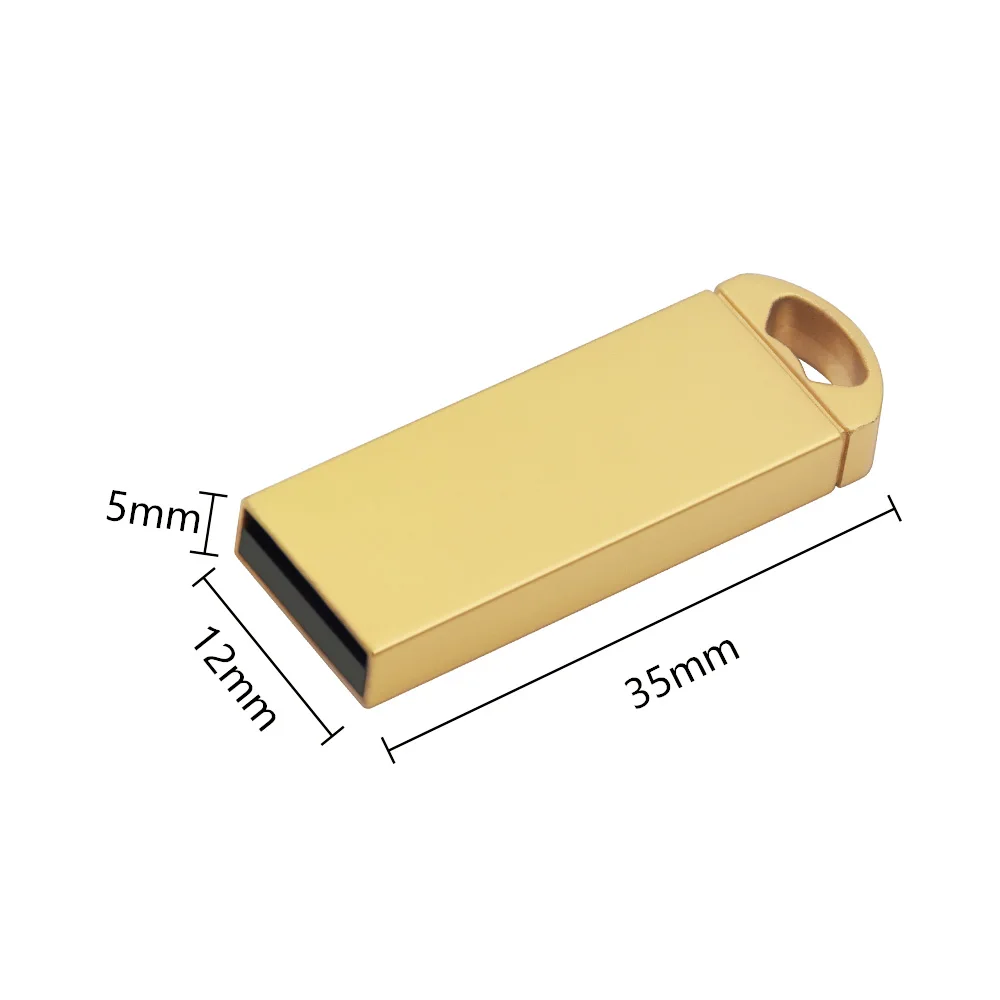 Usb 2 0 металлический флеш накопитель 64 ГБ 32 16 8 4 Гб|USB флэш-накопители| |