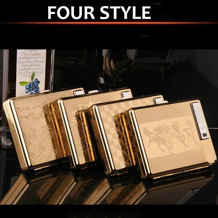 Перезаряжаемая usb зажигалка для сигарет 20 с чехлом Экологичная Зажигалка