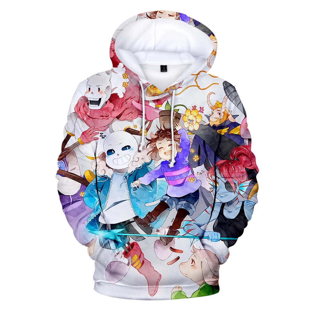 Игры Undertale 3DHoodie обувь для мужчин и женщин толстовка принт 3D Толстовка модный