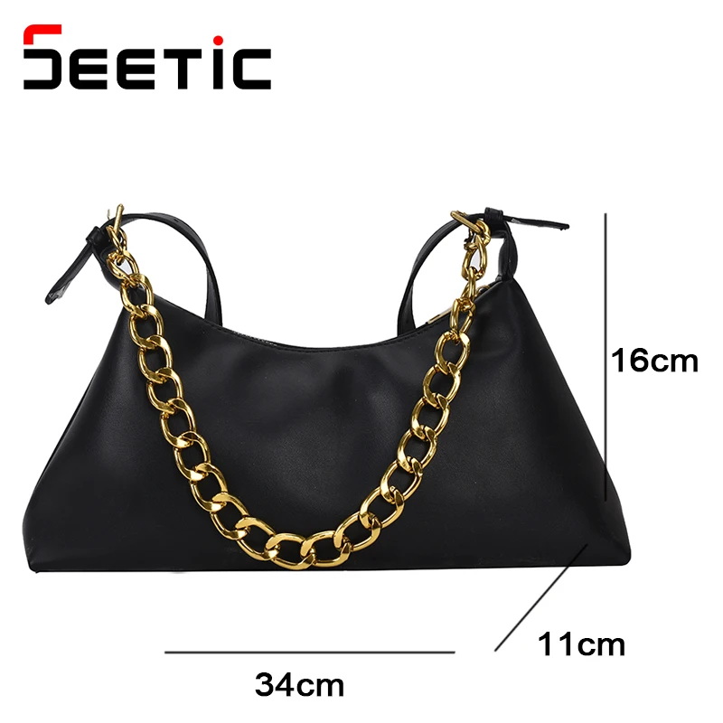 

SEETIC 2021 New Shoulder Bag Female Ladies Casual Messenger Bag PU Waterproof Handbags Women Leather Women'S Cross Body Bag