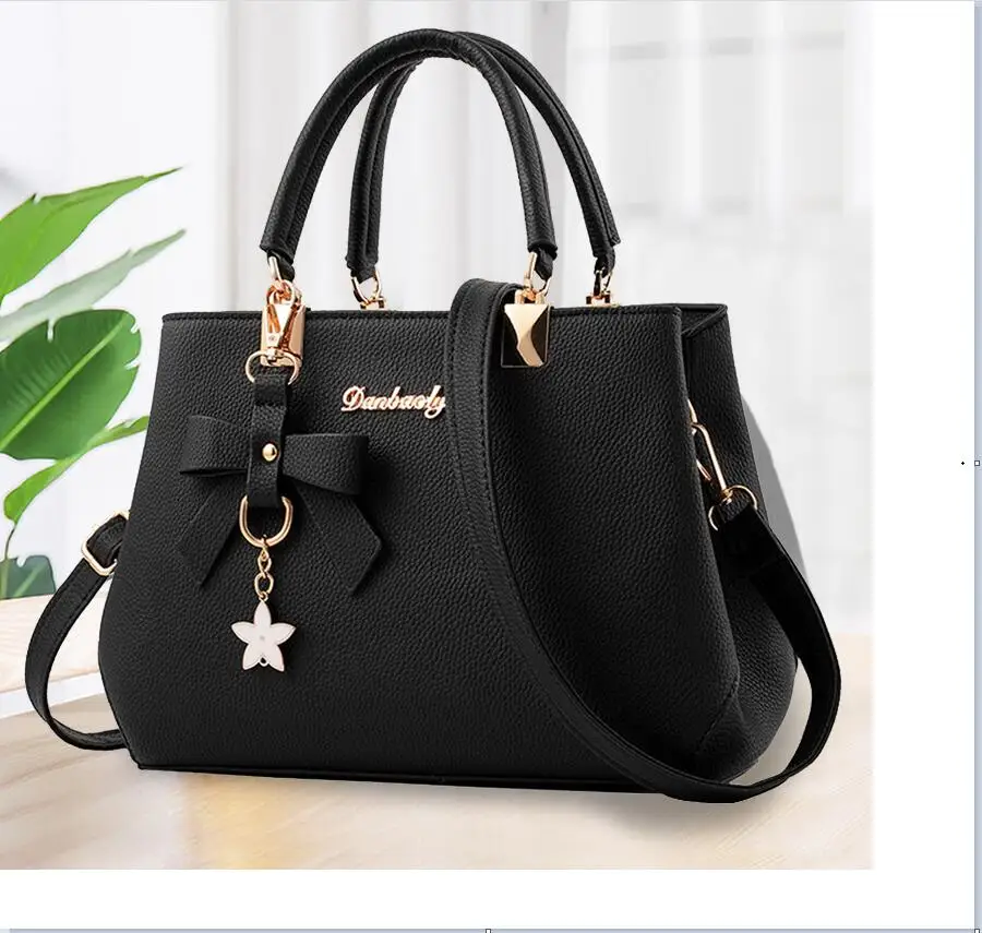 

2022 Elegant Shoulder Bag Women Designer Luxury Handbags Women Bags Plum Bow Sweet Messenger Crossbody Bag