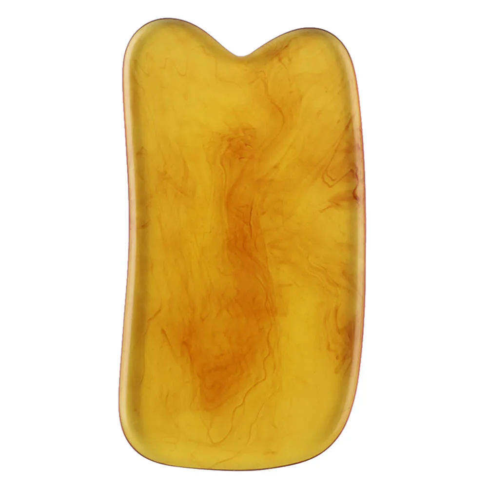 Натуральный камень смола доска гуаша массажер лицо тело снять стресс