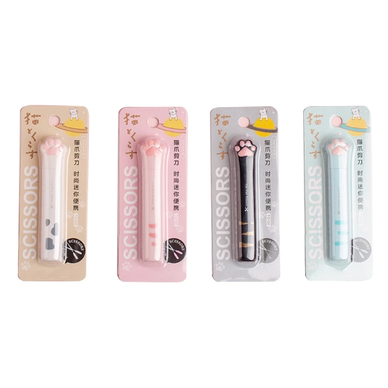 

Handheld Cutter Portable Cartoon Scissors for students School DIY Handcraft