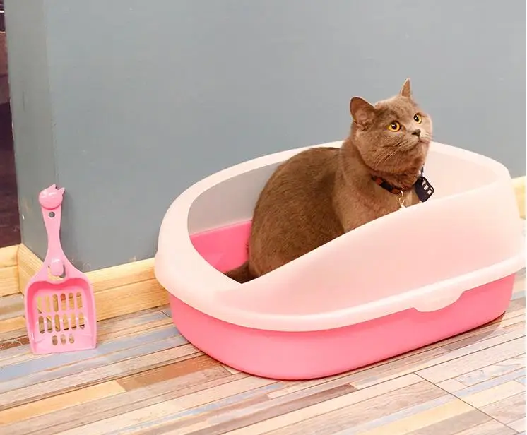 Туалет для домашнего животного собаки наполнитель кошачьего туалета коробка