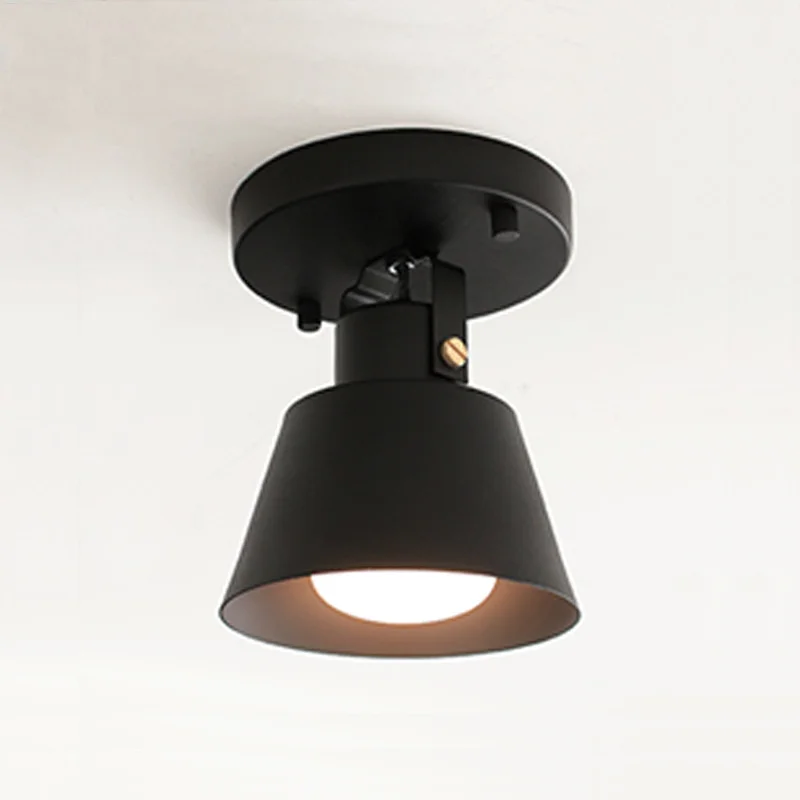 Современные Деревянные светодиодный потолочный светильник s Белый металл