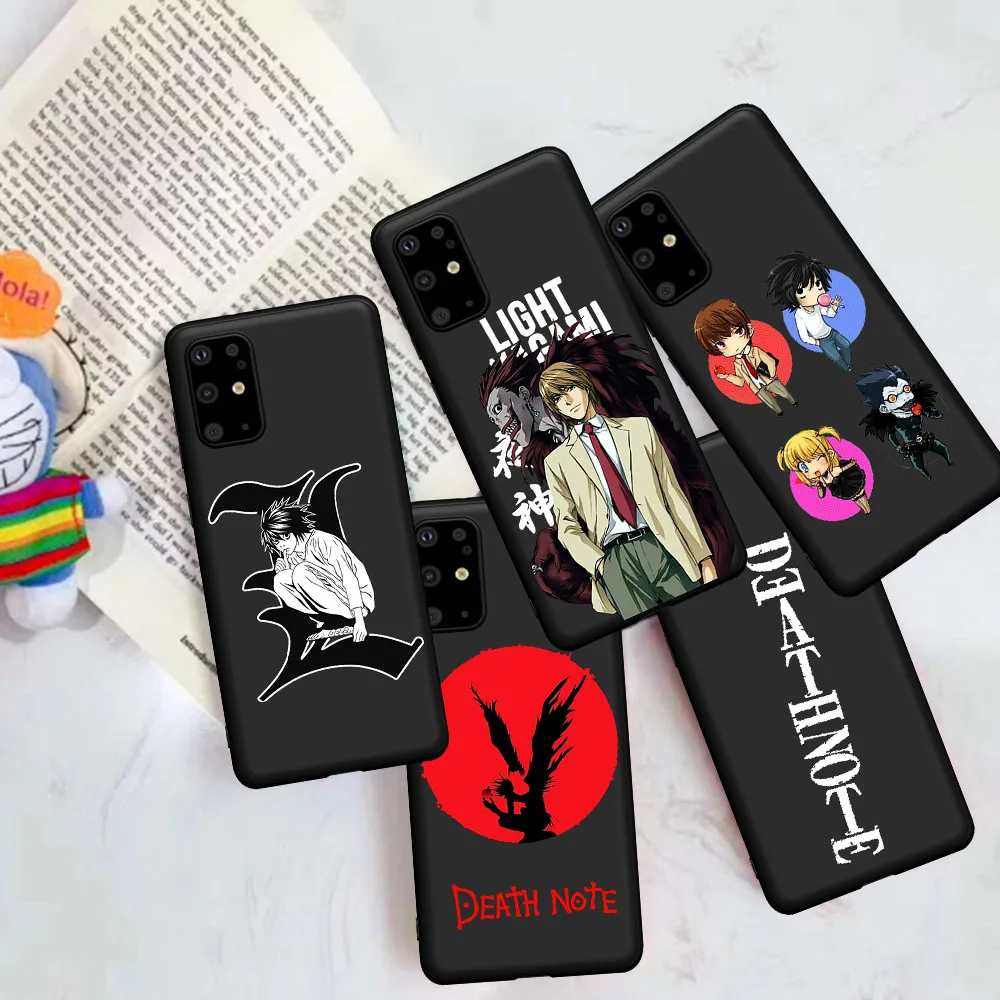 

Hot Anime Death Note Ryuk Soft Black Silicone Phone Case For Samsung S6 S7 S8 S9 S10 S11e S20 Plus Ultra Note 9 10 20 Ultra