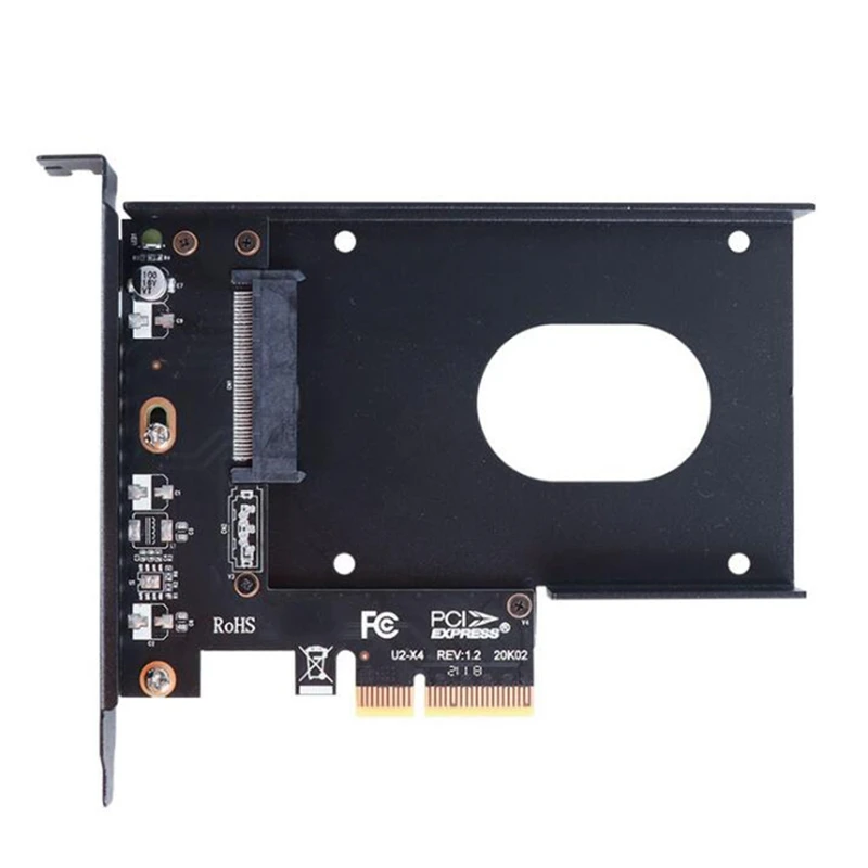 

Адаптер расширения JEYI U2 PCI-Express 4,0 X4, совместим с материнскими платами интерфейса PCIE X8/X16