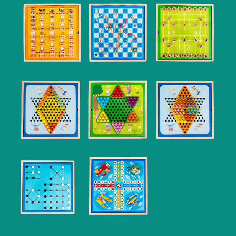 

Foldable 6In1 Foosball Winner Board Games Table Hockey Game Parent-Child Interactive Children's Toy Party Game Toys