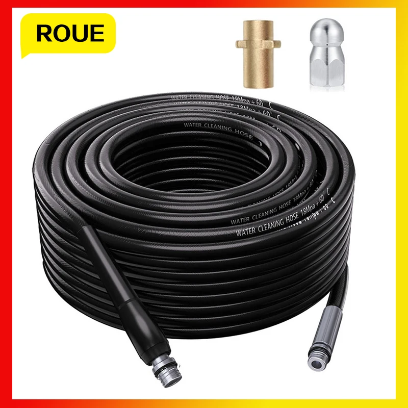 

For Karcher K2 K3 K4 K5 K6 K7 High Pressure Car Washer 6m 10m 15m 20m 30m 160bar Sewer Drain Water Cleaning Hose Accessories