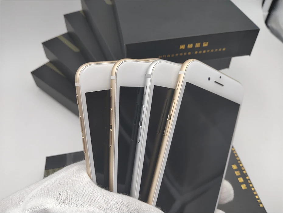 Разблокированный Apple iPhone 6 Plus 16/64GB Встроенная память 5,5 дюймов 1080P Дисплей двухъядерный 1,4 ГГц 8,0 МП Камера 3g WCDMA 4 аппарат не привязан к оператору сотовой связи для б/у мобильных телефонов