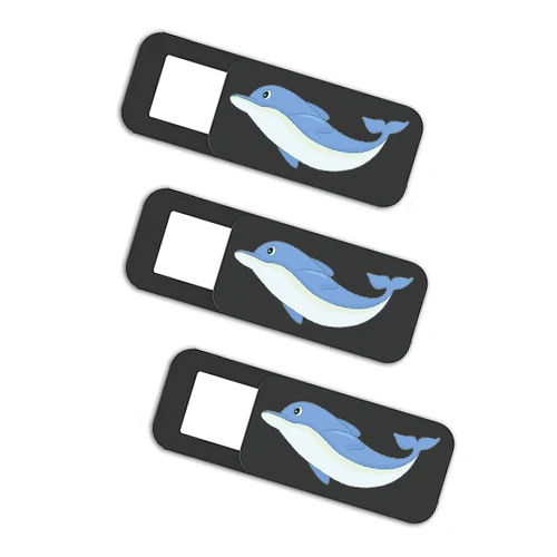 T10 Dolphin 3Blue Orsda чехол для веб-камеры слайдер для ноутбуков камера крышка затвора веб-камера крышка Магнит занавес для камеры Телефон IPad ПК Macbook планшет стикер конфиденциально - Цвет: T10 Dolphin 3Blue