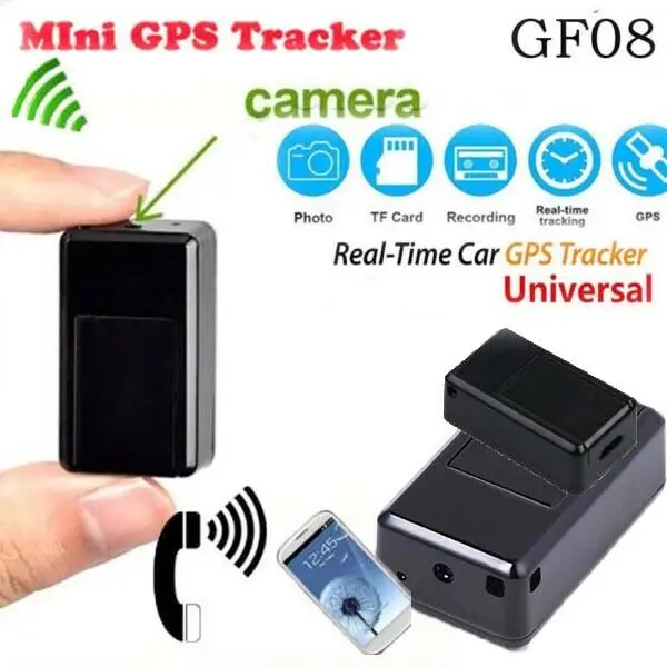 GF07/GF08 мини GPS трекер в режиме реального времени GSM/Камера GPRS шпионский