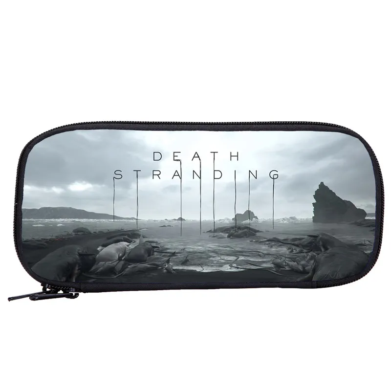 Кошелек для детей мальчиков ручка девочек сумка модная крутая с надписью Death