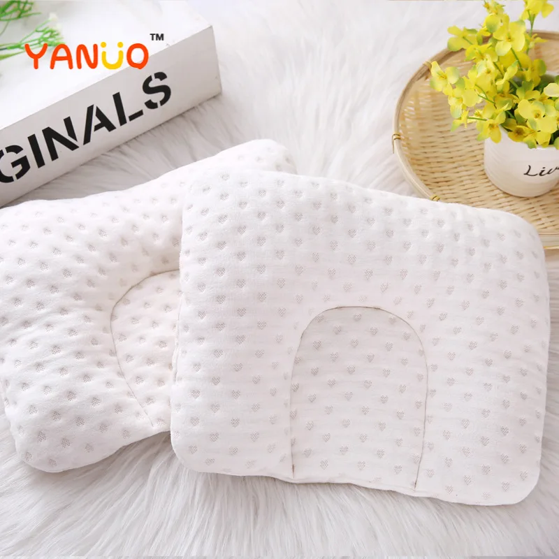 

YANUO Baby Pillow U-shaped Color Cotton Warm Cotton Baby Pillow Newborn Pillow Maternal and Child Supplies Baby Pillow