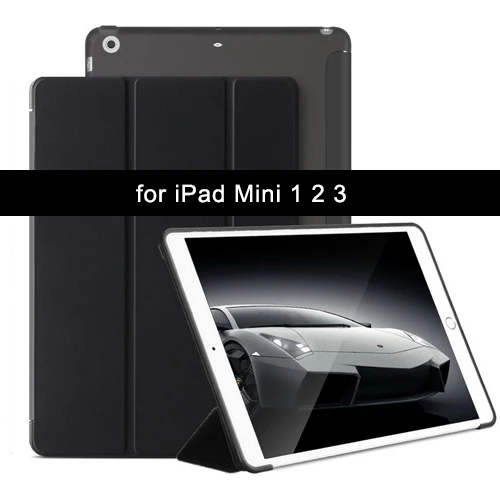 Чехол для iPad mini 5, Aiyopeen, магнитный чехол из искусственной кожи и мягкого ТПУ, чехол для iPad mini 1 2 3 4 5 - Цвет: Black-123