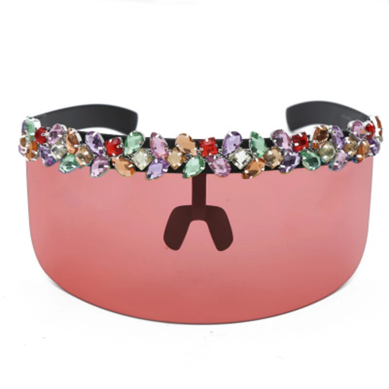 Новые роскошные конфеты цвет стразы женские солнцезащитные очки 2020 бренд